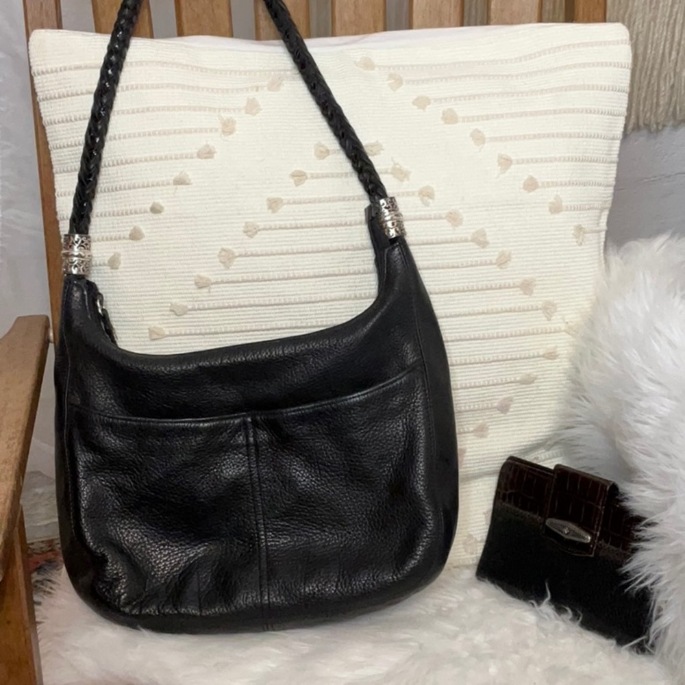 Brighton | ✨Vintage ✨ Hobo Shoulder Bag + Wallet Bundle - Picture 5 of 7